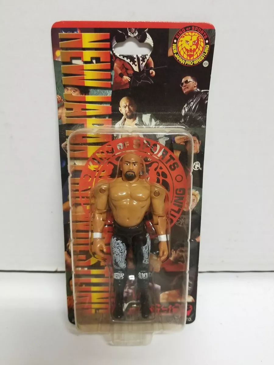 2001 New Japan Pro Wrestling Keiji Mutoh Action Figure New In Package