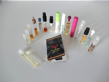 Lot 17 échantillons de parfums testeurs marques collection