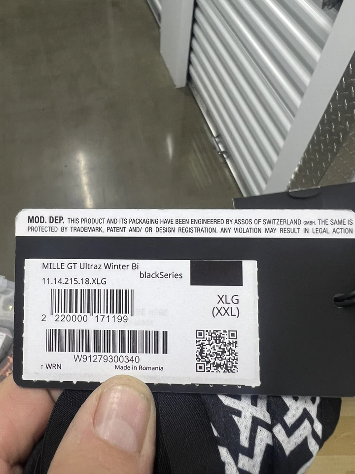 Assos - Pantalones de ciclismo largos negros para hombre - Talla XXL 3/3 Foto 4 de 4