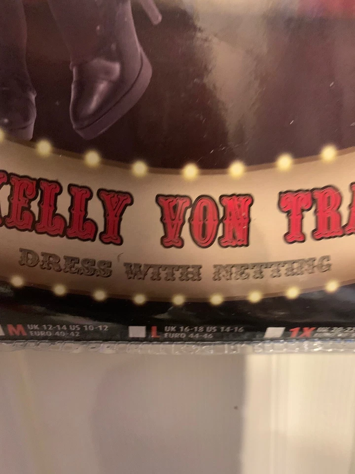 NUEVO SIN ETIQUETAS Smiffy’s Skelly Von Trap Disfraz Esqueleto Disfraz Vestido Adulto Talla S 6-8 EE. UU. Foto 2 de 4