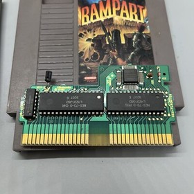 Rampart Jaleco Nintendo Entertainment System NES Three Screw Tested And Working