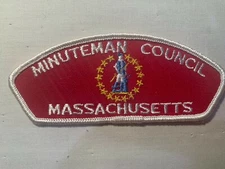 Minuteman Council twill cb BSA CSP Patch