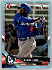 2018 Bowman Ibandel Isabel 1st Bowman Rookie Sky Blue Parallel #/499 RC #BP47