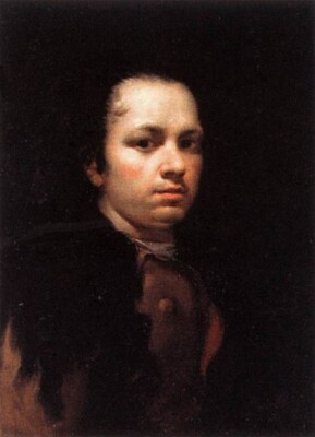 Dream-art oil painting Self-Portrait-1771-1775-Francisco-de-Goya-Oil-Painting @@