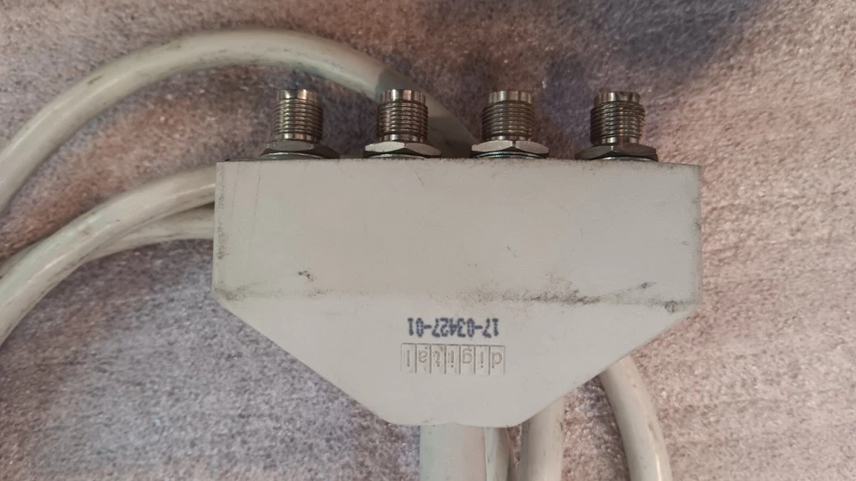 CABLE CUÁDRUPLE DEC DIGITAL VINTAGE 17-03427-01 CI BUS (B6) Foto 4 de 4