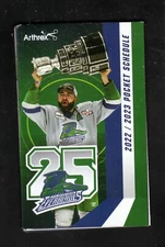 Florida Everblades---2022-23 Pocket Schedule--Nutrl--ECHL-Panthers Affiliate