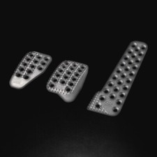 Omp Aluminum Racing Pedals Set Of 3 Oa0-1010-003 Omp Aluminum Racing Pedals Set Of 3 Oa0-1010-003