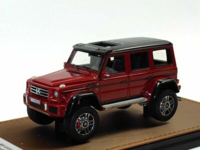 MERCEDES BENZ G CLASS W463 G550 AMG 4X4 2016 RED GLM 205705 1/43 G500 GLM205705
