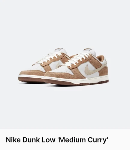 Size 10.5 - Nike Dunk Low Premium Medium Curry