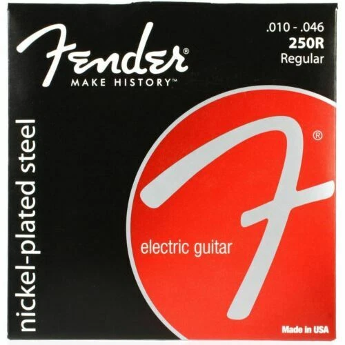 Cuerdas Fender para guitarras y bajos