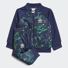 New adidas Originals SST Tracksuit Jacket  Pants Trefoil Logo H20315 Camo - 6M