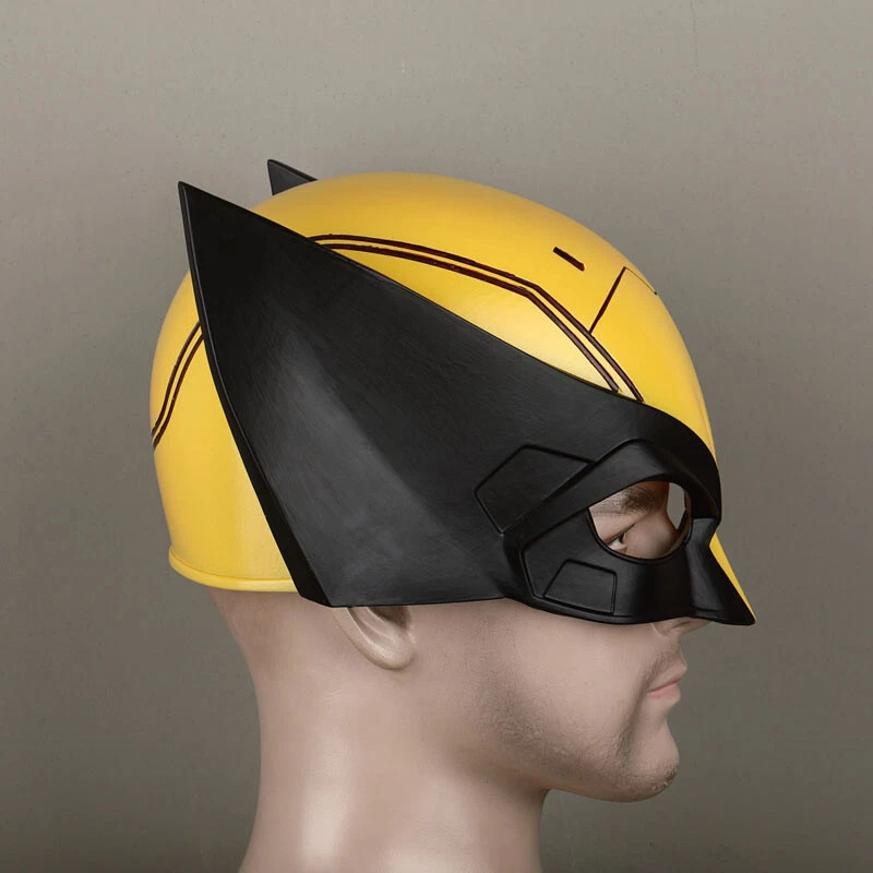 Deadpool 3 Wolverine Cosplay Half Face Mask PVC Helmet Halloween Prop Costume - Image 4 of 4