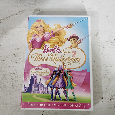 Barbie and The Three Musketeers (DVD, 2009) 25195046800|
