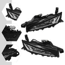 Pair Front LED DRL Fog Light For Lexus RX350 RX450h 2020-2022 F Sport Left&Right