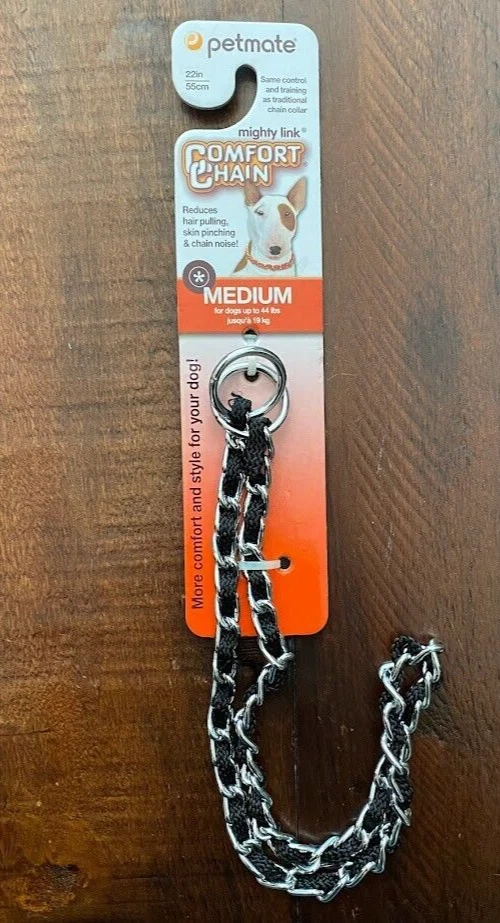 Comfort chain dog clearance collar