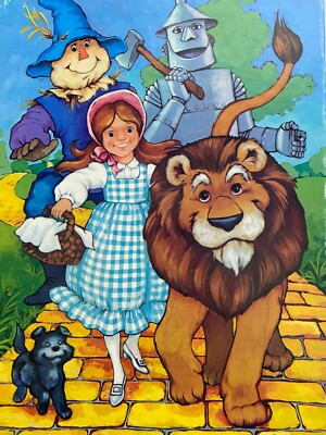 Vtg Springbok Hallmark THE WIZARD OF OZ Children's Puzzle 100 pcs