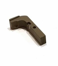 Aluminum Extended Mag Release For GEN 3 Glock 17 FDE Cerakote