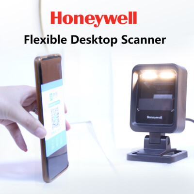 Honeywell Genesis XP 7680g Hands-Free 2D Wired Barcode Scanner 7680GSR-2USB-1-C