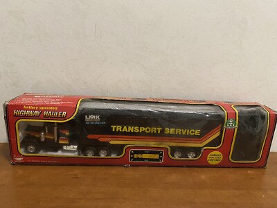 New Bright Kenworth Tractor Trailer Truck in Box Vtg 80s 1989