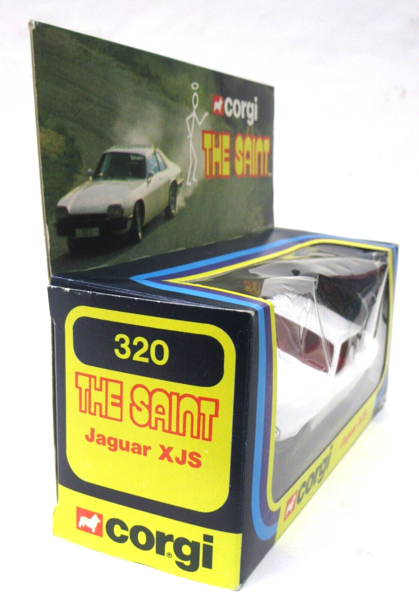 1978 Corgi #320 THE SAINT JAGUAR XJS 1/36 diecast mint in window