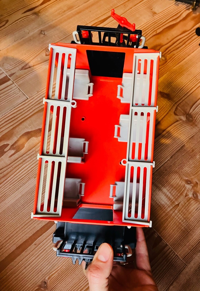 Ensemble Train électrique PLAYMOBIL Vintage 1980 - Testé Et Fonctionne - Allemagne