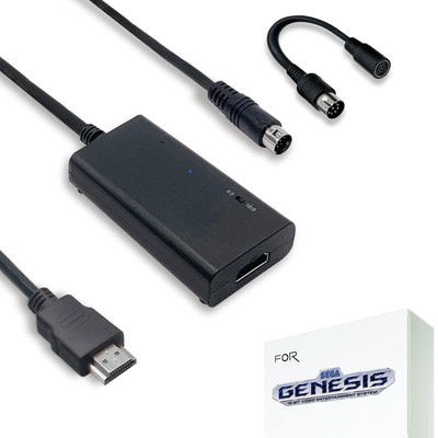 HDMI Cable for Sega Genesis Model 1/2 / 3, Sega CD, Sega CDX, Sega 32X, Sega Nom