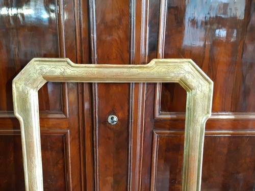 Cornice dorata a guantiera cm. 78 x 63,5 Misura interna cm. 65 x 50,3 epoca '800 - Foto 6 di 11
