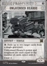 MTG Magic the Gathering Unlicensed Hearse (64/87) Breaking News LP