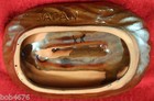 Vintage Florida DOLPHIN Ashtray Travel Souvenir Pottery Ceramic porpoise JAPAN — photo 3
