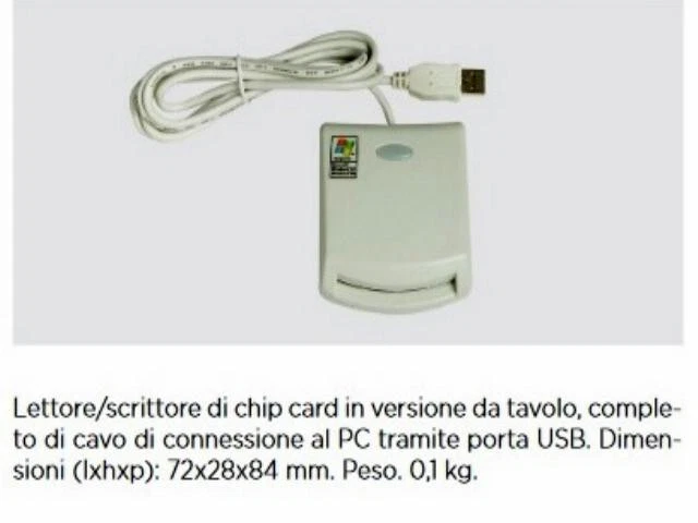 Manhattan Smart Card Reader Lettore/scrittore di chip card in versione da tavolo - Immagine 3 di 3