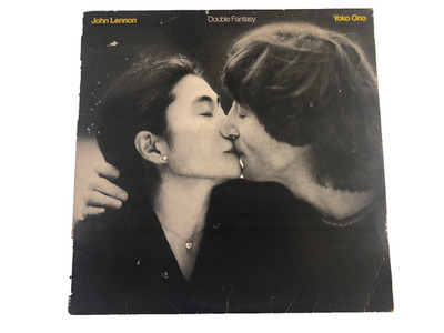 John Lennon & Yoko Ono Double Fantasy 1980 LP Vinyl Record Album GHS 2001