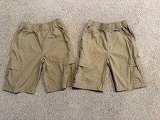 THE CHILDREN’S PLACE BOYS Elastic waist PULL ON CARGO SHORTS SIZE 14 NEW (LOT 2)