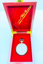 IWC 51.5mm Silver 800 Large Pocket Watch Mechanical Hand Wind Working