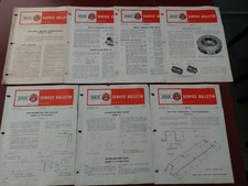General Motors Holden Ltd Service Bulletin July 1962 to October 1962 - EJ SERIES