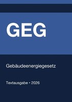 Geg - GebäUdeenergiegesetz (Deutschland) 2026 | Gesetze24 Deutschland | Buch