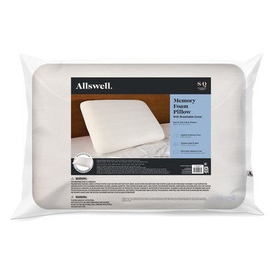 Memory Foam Standard/Queen Bed Pillow