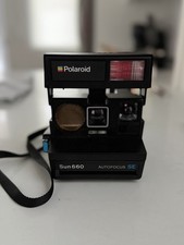 Polaroid Sun 660 Auto Focus Instant Camera w/ STRAP