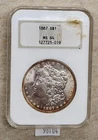 WPCoins ~ 1887 NGC MS-64 Morgan Dollar