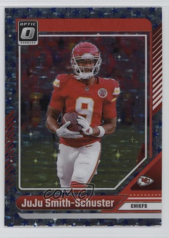2024 Panini Donruss Optic Stars Prizm JuJu Smith-Schuster #136