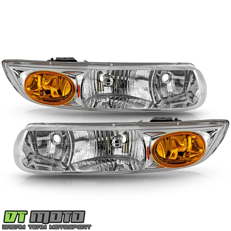 Пара фар головного света для 2000 2001 2002 Saturn SL|SL1|SL2|SW2 левая + правая - Изображение 2 из 4