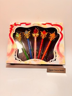1DAY!! Sailor Moon Pointer Ball Point Pen Planet Attack Set  From Japan NEW