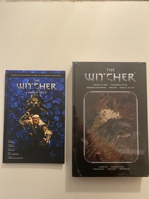 The Witcher Library Vol 2 (Sealed) and A Grain of Truth (Opened) Lot