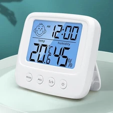 Digital LCD Indoor Hygrometer Thermometer Home Temperature Humidity Meter