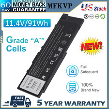 MFKVP Battery For Dell Precision 15 7510 7520 17 7710 7720 M7510 M7710 91Wh