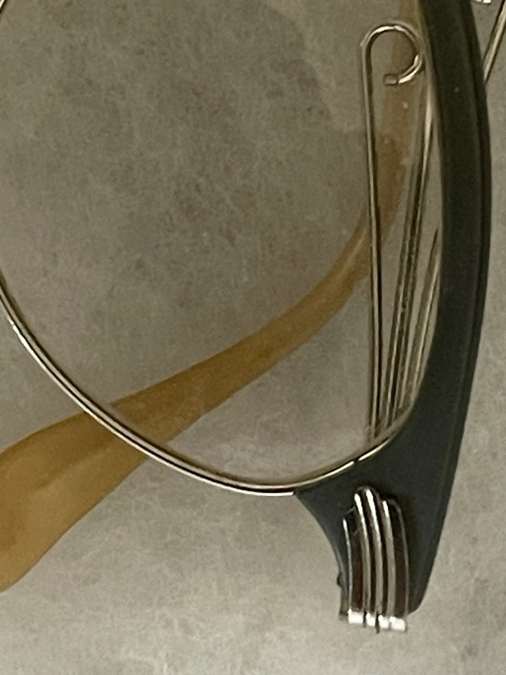 Vintage Bausch & Lomb Browline Glasses 1/10 12K GF 18-46 + Case | 1950s USA - Image 2 of 4