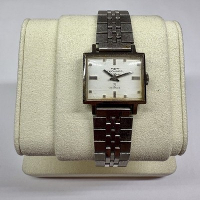 SEIKO Technos De Luxe 21 Jewels Men Manual Wind Vintage Watch W114 