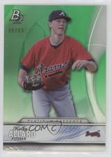 2016 Bowman Platinum Platinum Presence Green 88/99 Kolby Allard #PP-14 sh7