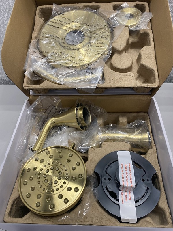 Pfister Ladera Single Handle Tub and Shower Faucet Brushed Gold 8P8WS2-LRSBG