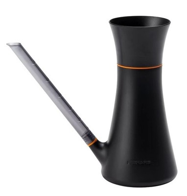   Fiskars Plastic Watering Can Black  Little Distressed Box