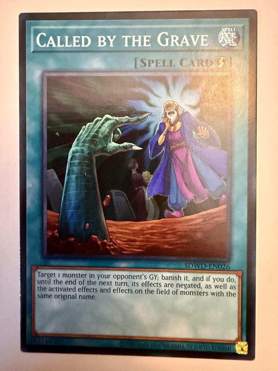 Called by the Grave - SDWD-EN026 - Common - NM - Yugioh! | eBay